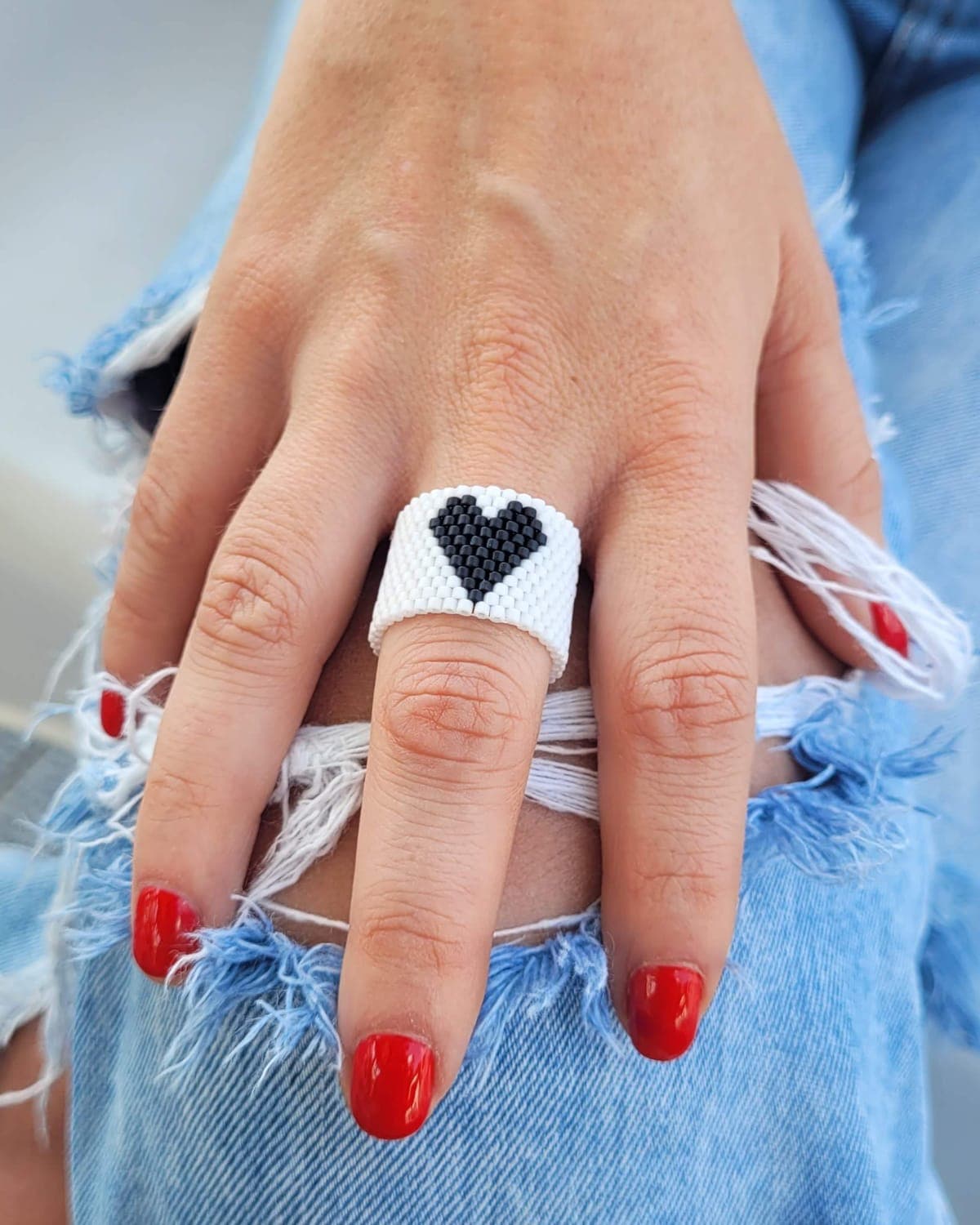 Anillo Corazón, foto 3 de 4
