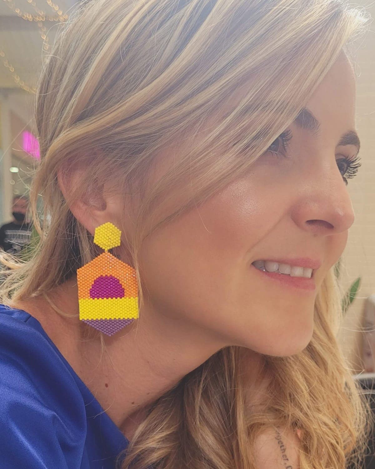 Encanto de Colores Mini, tejido a mano en miyuki