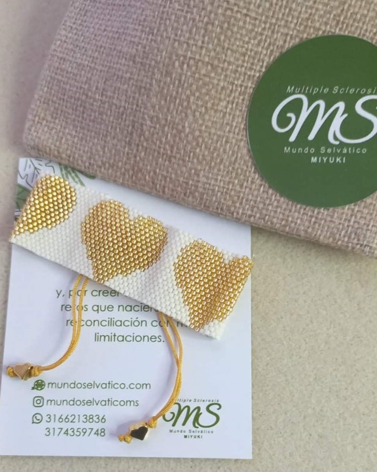 Pulsera Maxi Corazones, foto 3 de 3